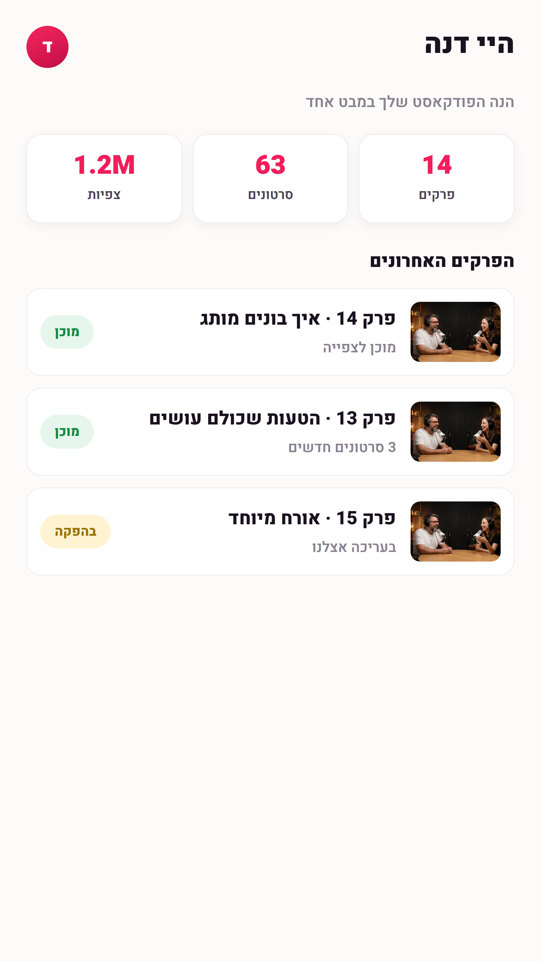 המרחב האישי במעבדה של מימס